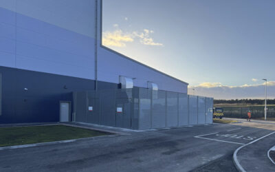 SSE Warehouse Inverness Security Fence