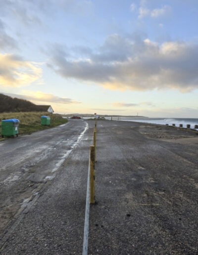 Lossiemouth West Beach Safety Fencing