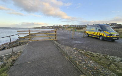Lossiemouth Beach Front Safety Fencing