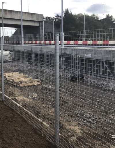 Inverness Airport Dalcross Station Fencing