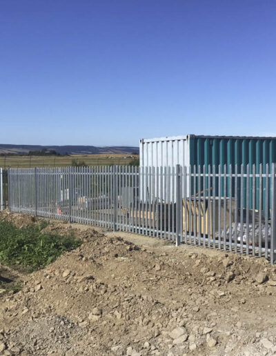 Inverness Airport Dalcross Station Fencing