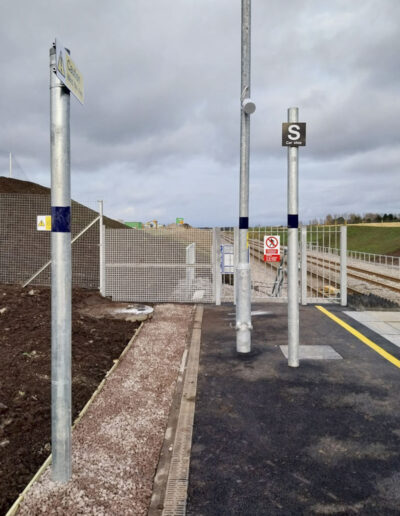 Inverness Airport Dalcross Station Fencing