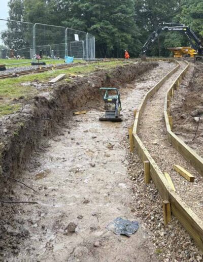 Blarour Cemetery Extension Groundworks