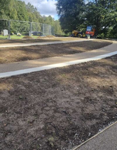 Blarour Cemetery Extension Groundworks