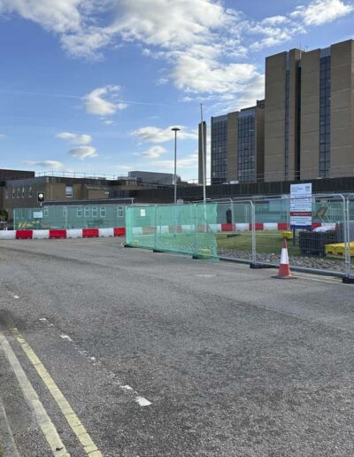 Raigmore Hospital Inverness Entrance Works