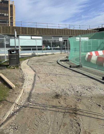 Raigmore Hospital Inverness Entrance Works