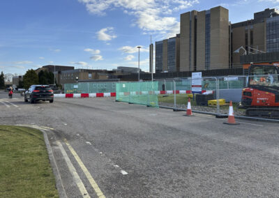 Raigmore Hospital Inverness Entrance Works