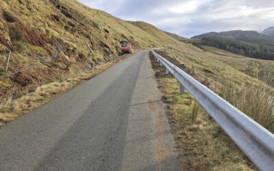 Mam Ratagan Vehicle Restraint System Upgrade