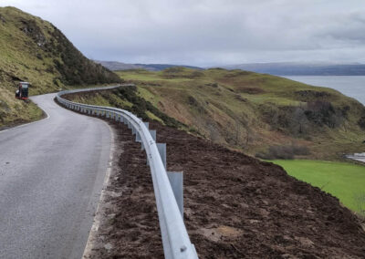 B8007 VRS Replacement Near Viewpoint Ardnamurchan
