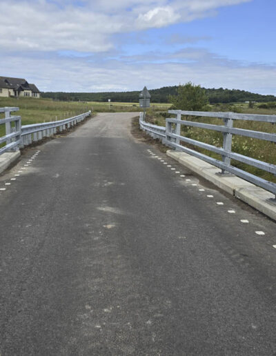 Viewmill Bridge Parapet & VRS Installation