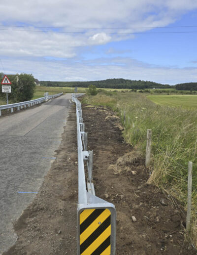 Viewmill Bridge Parapet & VRS Installation