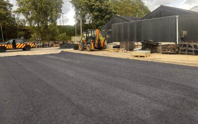 Balmenach Distillery Groundworks and Surfacing