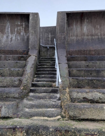 Cullen Seawall Handrail & Safety Gate Installation