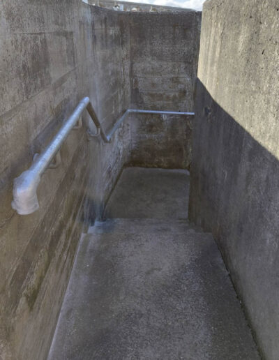 Cullen Seawall Handrail & Safety Gate Installation