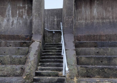Cullen Seawall Handrail & Safety Gate Installation