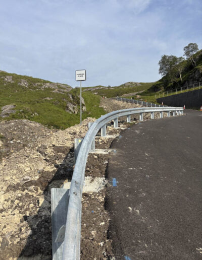Inchlaggan VRS Barrier Installation