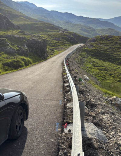 Inchlaggan VRS Barrier Installation