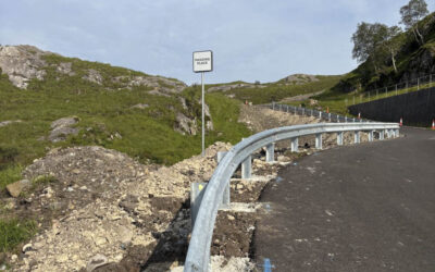 Inchlaggan VRS Barrier Installation