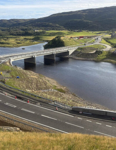 Naver Bridge Site Clearance and Vehicle Restraint System Installation
