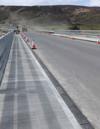 Naver Bridge Site Clearance and Vehicle Restraint System Installation