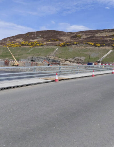 Naver Bridge Site Clearance and Vehicle Restraint System Installation
