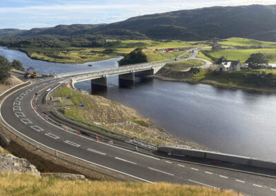 Naver Bridge Site Clearance & Vehicle Restraint System Installation