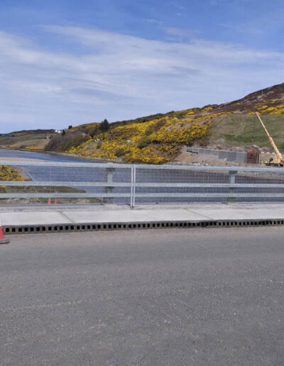 Naver Bridge Site Clearance and Vehicle Restraint System Installation