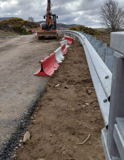 Naver Bridge Site Clearance and Vehicle Restraint System Installation